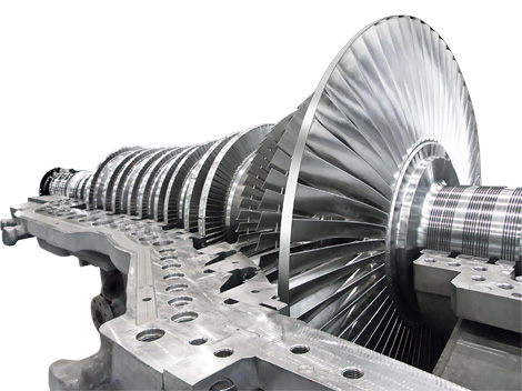 Power generating machinery: High-efficiency power generation turbines