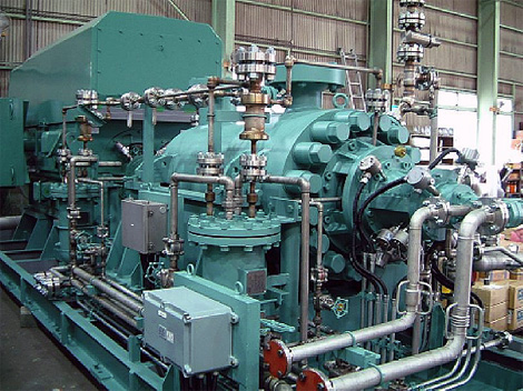 Oil refining plants: High-pressure multi-stage pumps