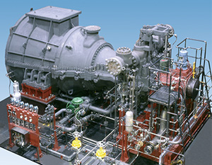 67,000KW power generation turbine for America