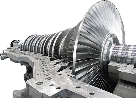 High Performance Steam Turbine with Interacted Shroud Type Blade